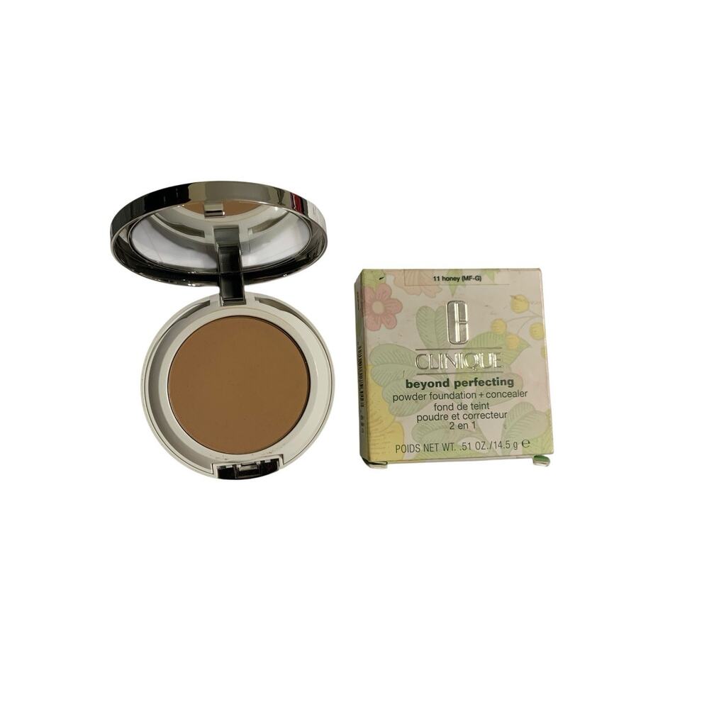 Clinique Beyond Perfecting Powder Foundation+conceal 11 Honey 0.51oz